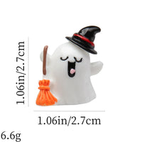 Orange broom ghost