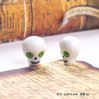 white ghost head