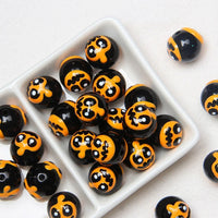 Black Beaded Pumpkin