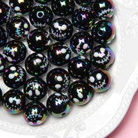Black Voodoo Doll Beads
