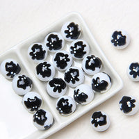 White Bead Black Ghost