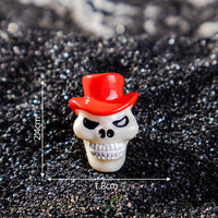 Bright Face-with Red Hat Skull