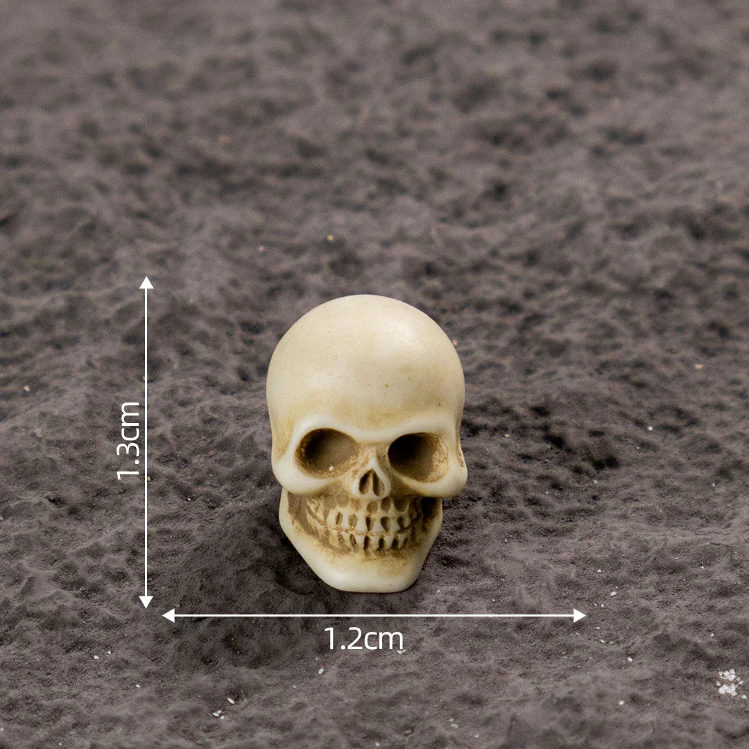Halloween Horror Skull Diy Resin (no Holes)