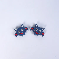 dark blue Bat Beads