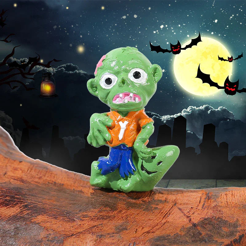 3D Halloween Ornaments Ghost Wizard House Pumpkin (no Hole)