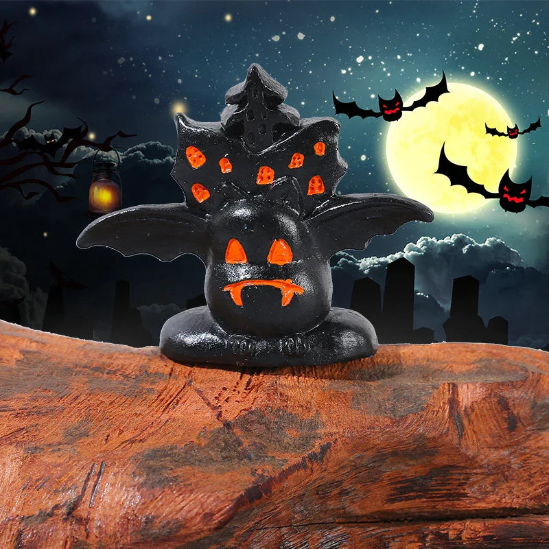 3D Halloween Ornaments Ghost Wizard House Pumpkin (no Hole)