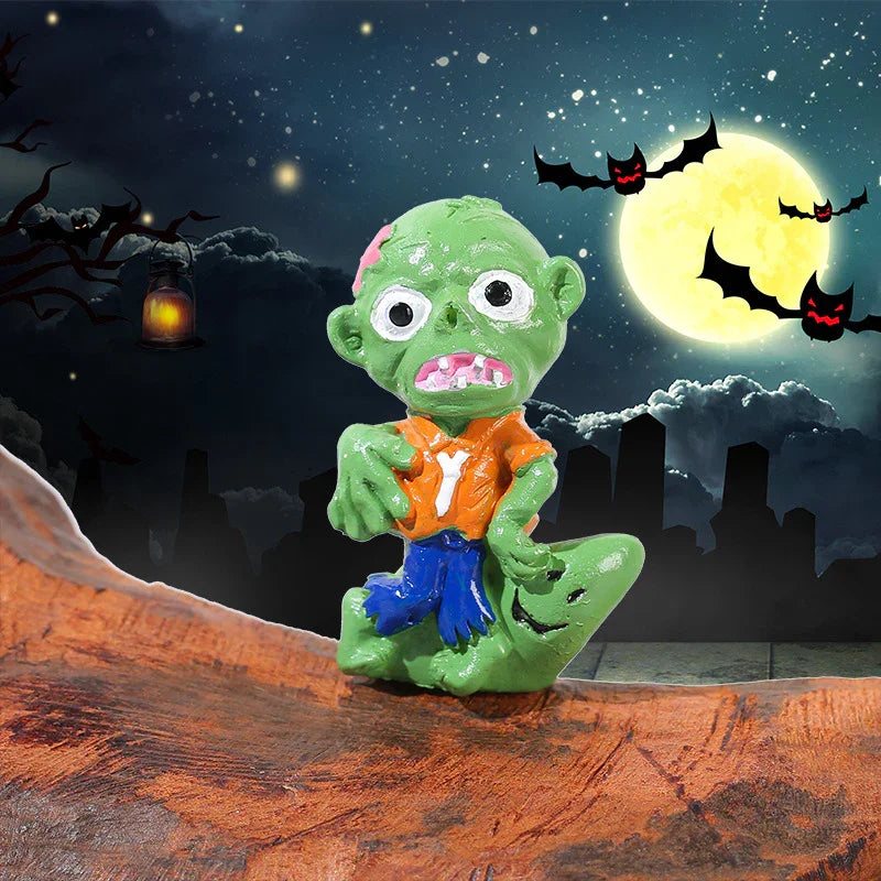 3D Halloween Ornaments Ghost Wizard House Pumpkin (no Hole)