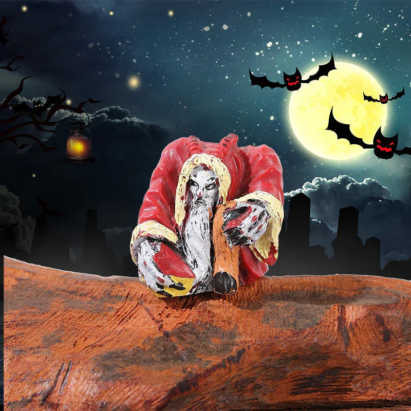 3D Halloween Ornaments Ghost Wizard House Pumpkin (no Hole)