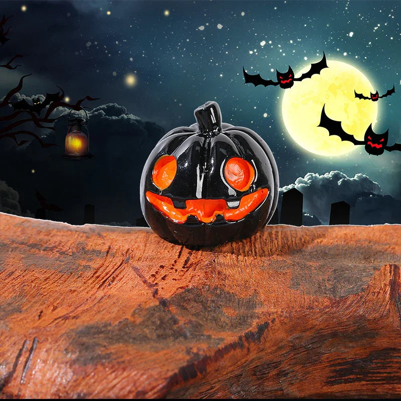 3D Halloween Ornaments Ghost Wizard House Pumpkin (no Hole)