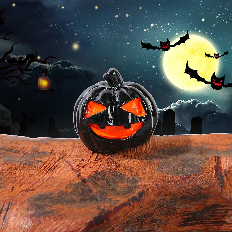 3D Halloween Ornaments Ghost Wizard House Pumpkin (no Hole)