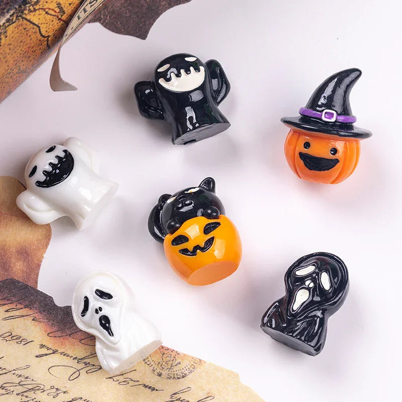 Halloween Pumpkin Ornaments Three-dimensional Ghost (no Hole)