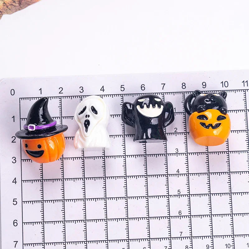 Halloween Pumpkin Ornaments Three-dimensional Ghost (no Hole)