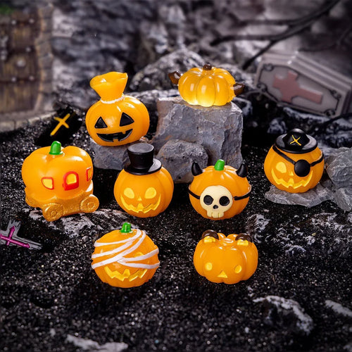 Halloween Pumpkin Head Evil Acrylic Pumpkin (No Holes)