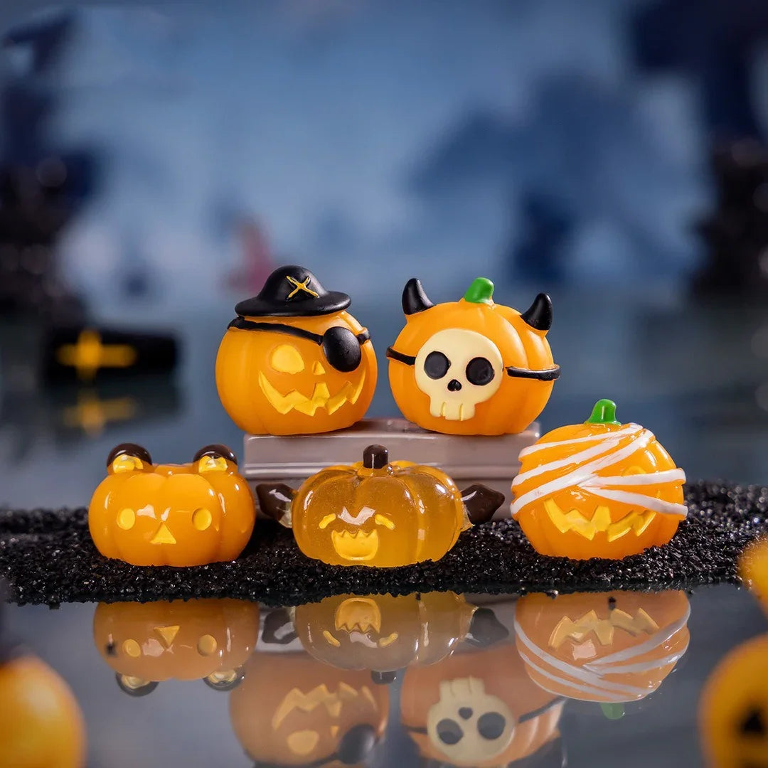 Halloween Pumpkin Head Evil Acrylic Pumpkin (No Holes)