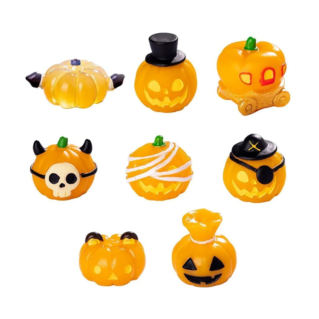 Halloween Pumpkin Head Evil Acrylic Pumpkin (No Holes)