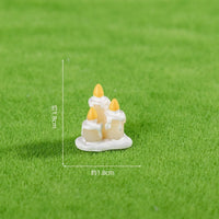 Gloss face candle white