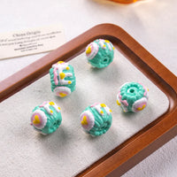 Green Beads Green Cream Foundation Yellow Heart
