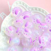 purple footprints