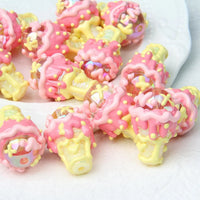 Yellow Watermelon Red Cream Flat Bottom