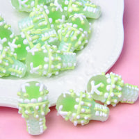 Flat Frosted Green