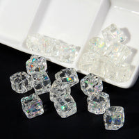 Transparent Square Beads
