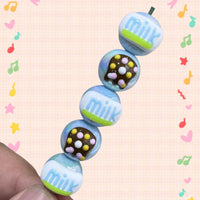 light blue bottom milk chocolate