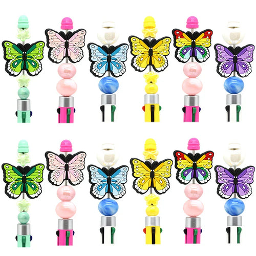 Colorful butterfly beaded DIY scattered beads