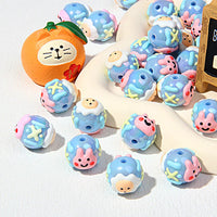 Blue Bead Powder Rabbit Egg