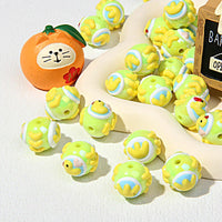 Green Bead Yellow Duck