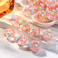 Pink beads CUTE cherry