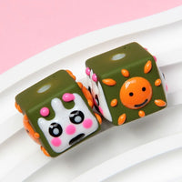 Sun Army Green Beads
