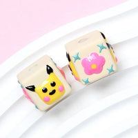 Small Peel Flower Beads