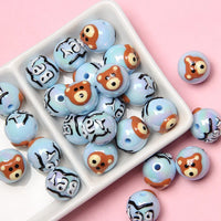 Sky Blue Bead Bear