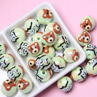 Green Bead Bear