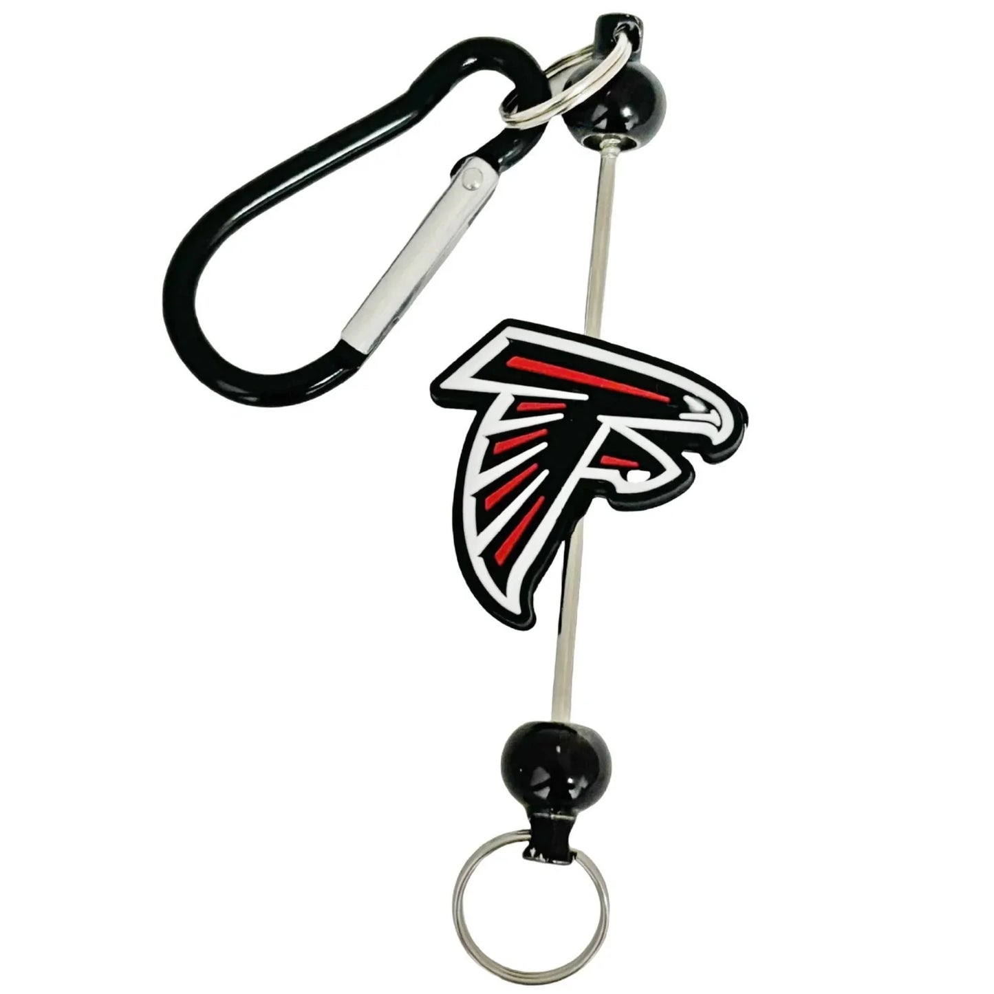 NFL Football Team Falcon Silicone Beads