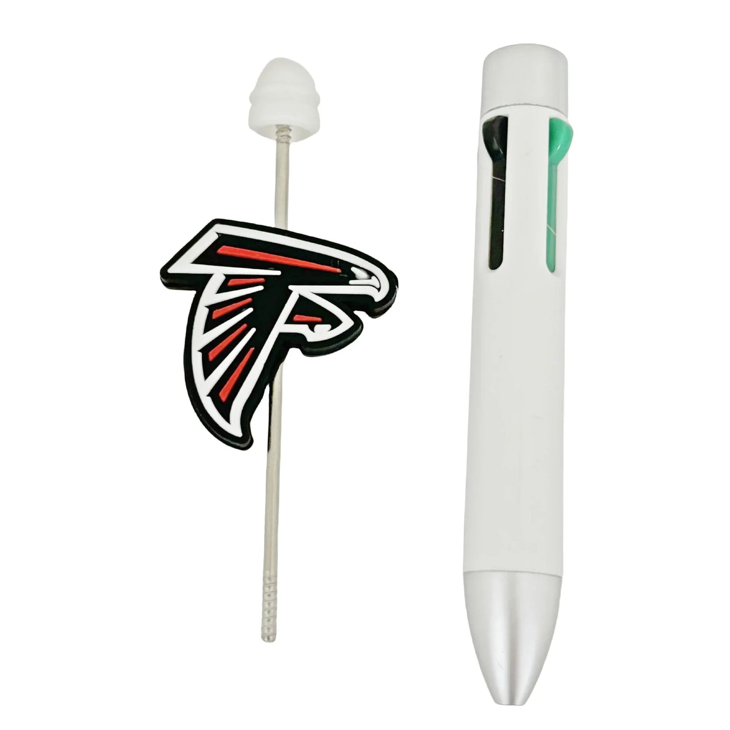 NFL Football Team Falcon Silicone Beads