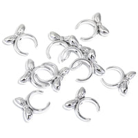 Hair Band Bead Cap-silver