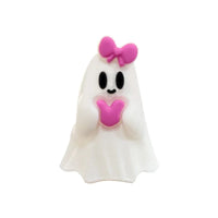 3D heart-shaped ghost beads
