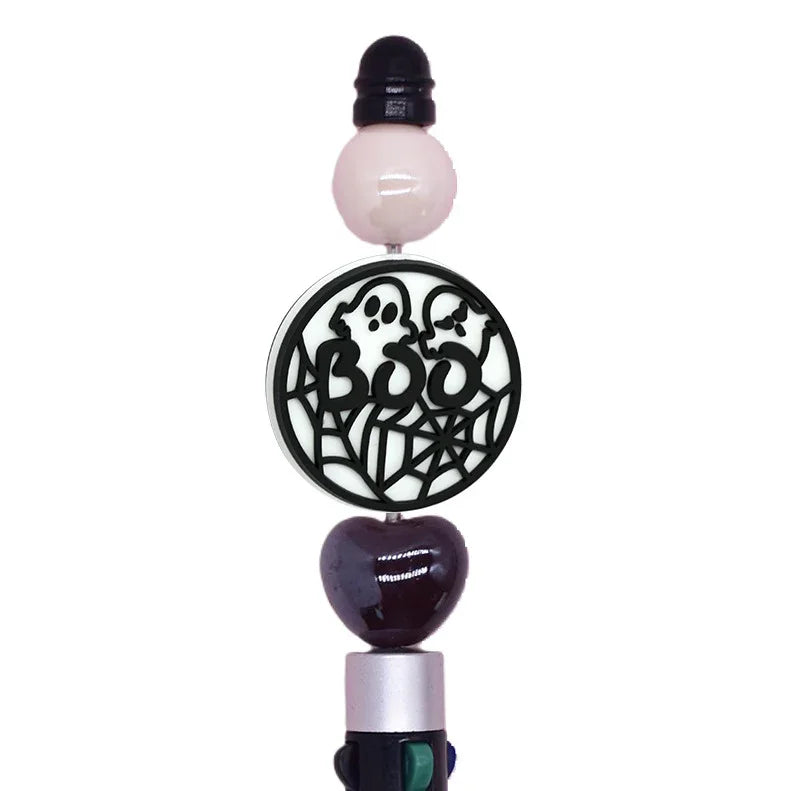Halloween Cartoon Silicone Focal Beads Collection