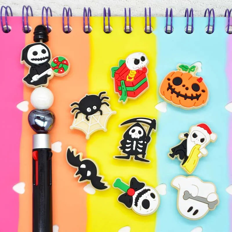Halloween Series Cartoon Beads Silicone Focus Beads