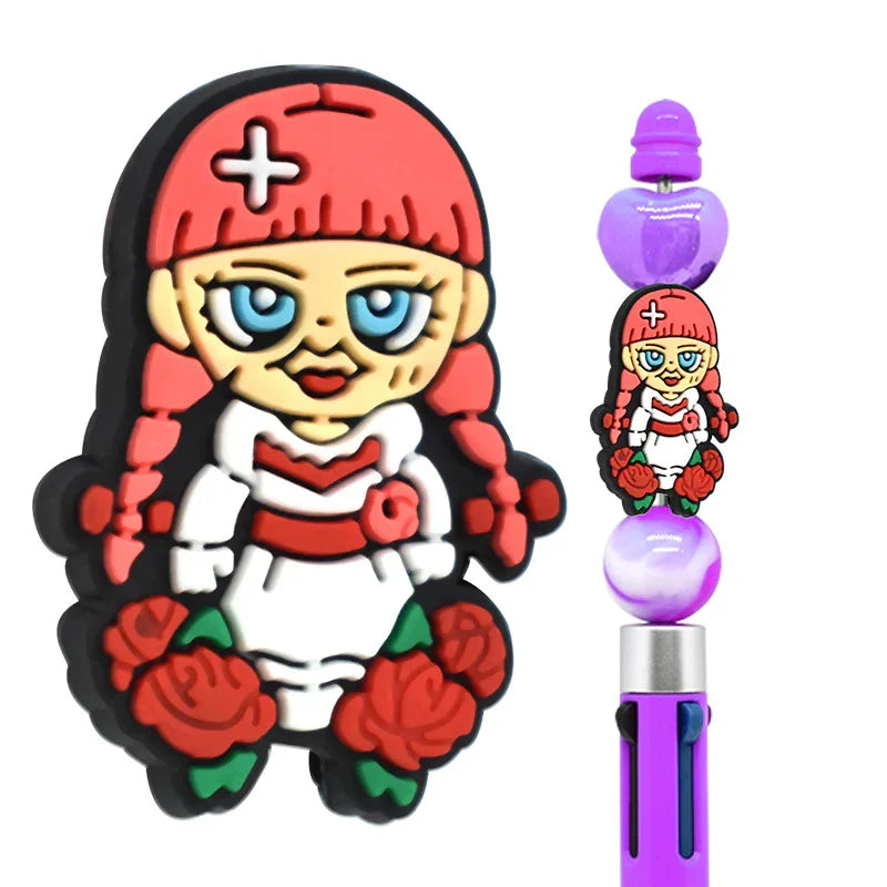 Halloween Creative Bead Jewelry Silicone Focal Beads(No Pen)
