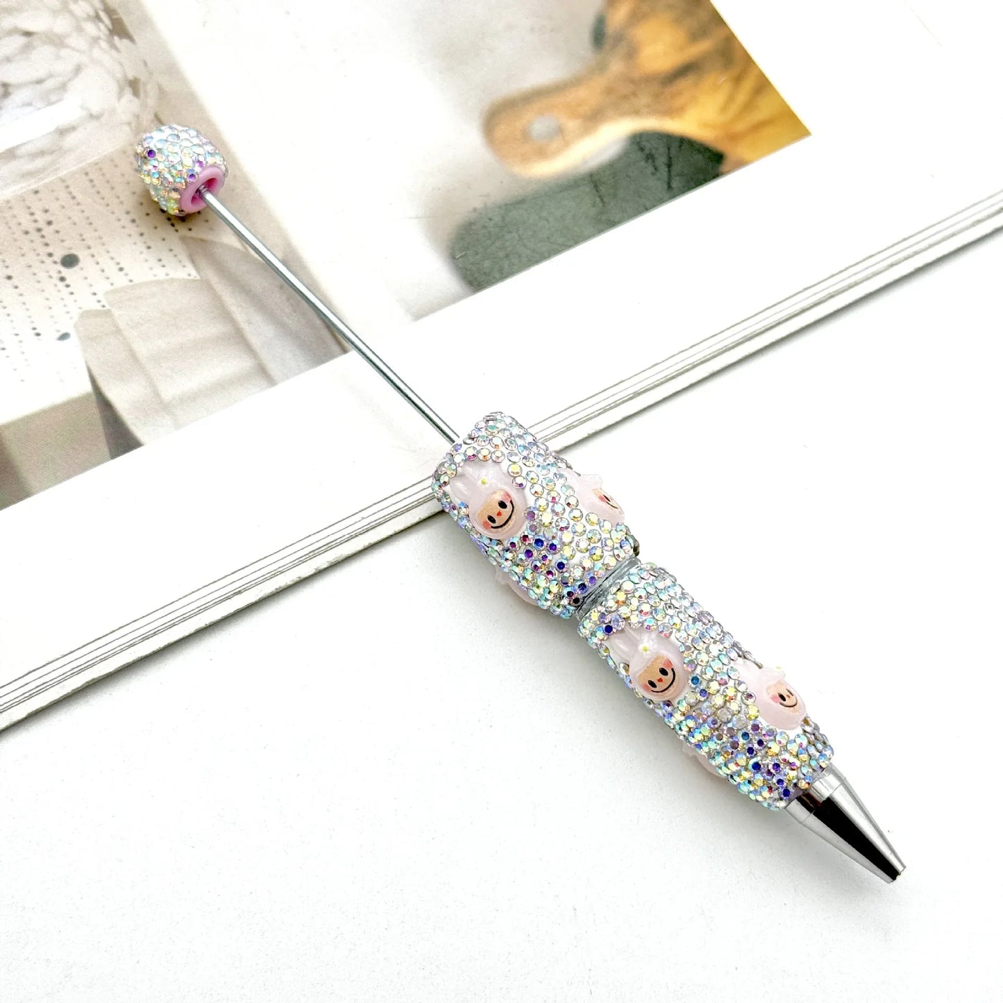 Labubu Full Diamond Bead Pen Fun Cartoon Patch Bead Pen