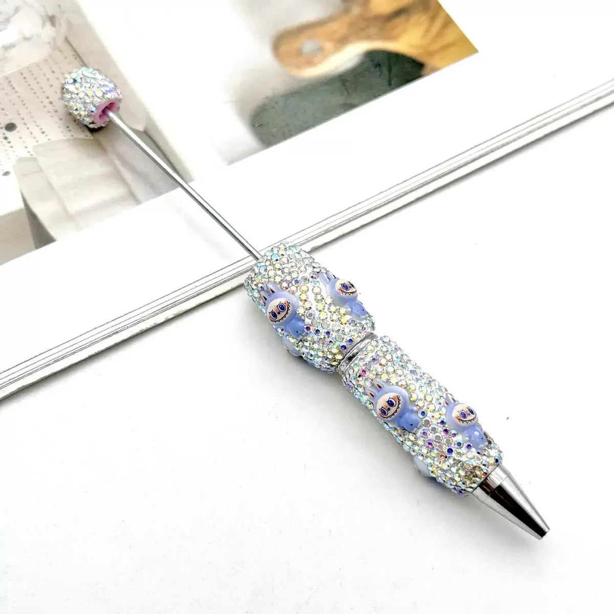 Labubu Full Diamond Bead Pen Fun Cartoon Patch Bead Pen