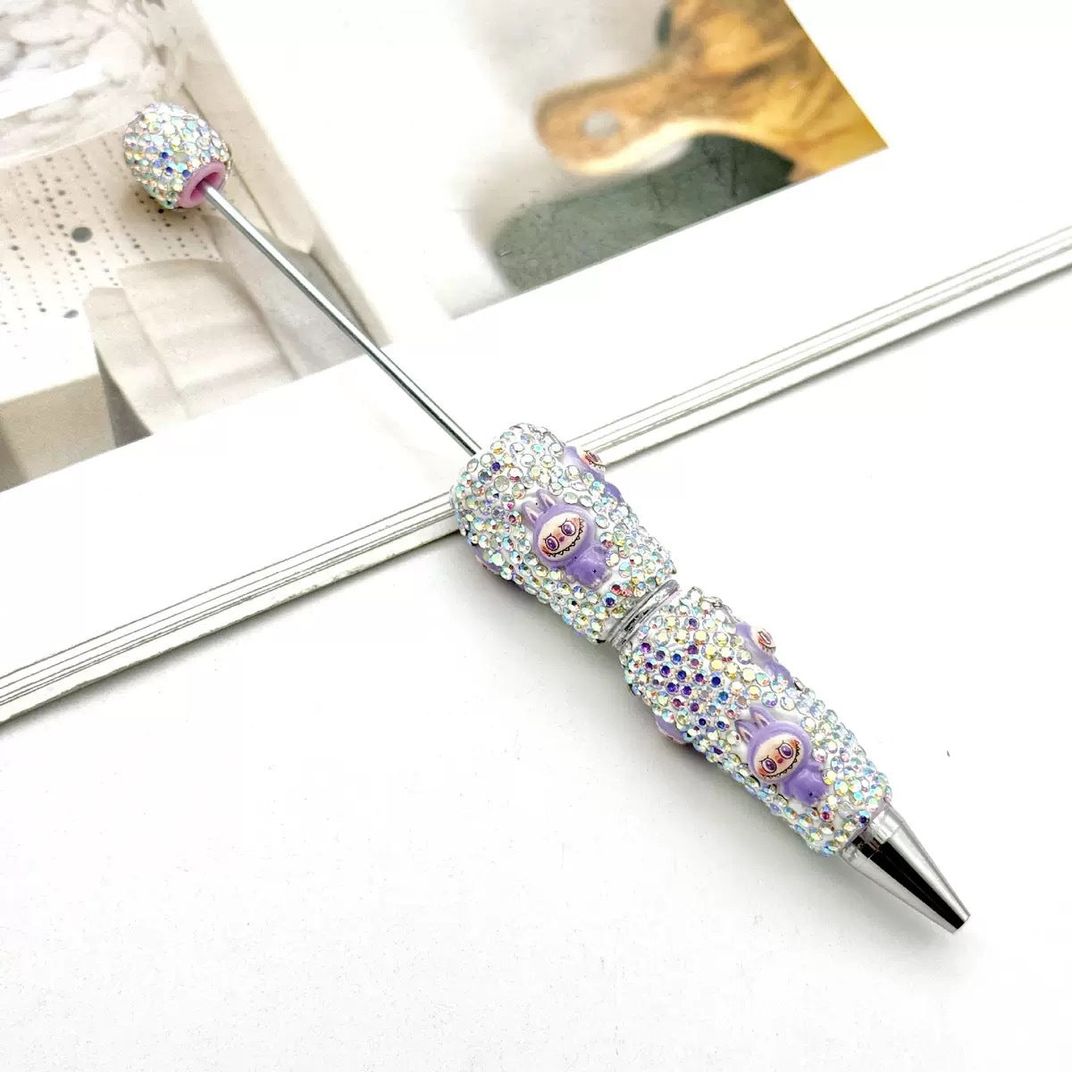 Labubu Full Diamond Bead Pen Fun Cartoon Patch Bead Pen