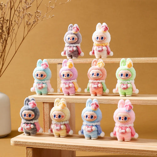 Flocked Labu King Cute Doll 10pcs/set (No Hole)