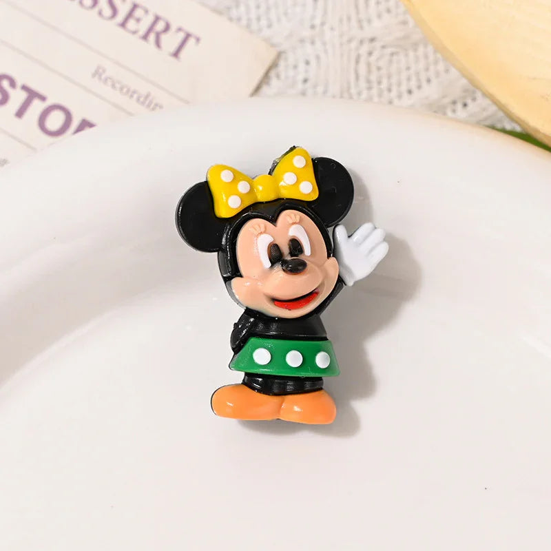 Cartoon Cute Minnie Silicone Focal Beads
