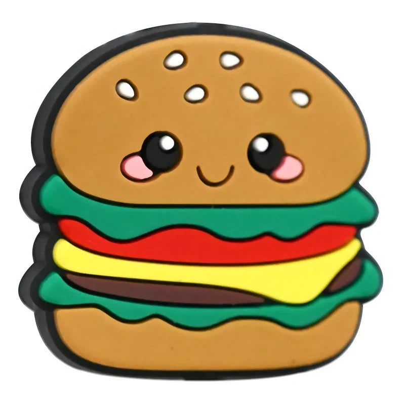 Cartoon Food Series Silicone Focal Beads