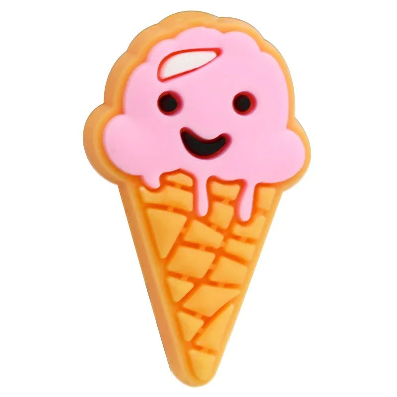 Cartoon Cute Food Series Silicone Focal Beads