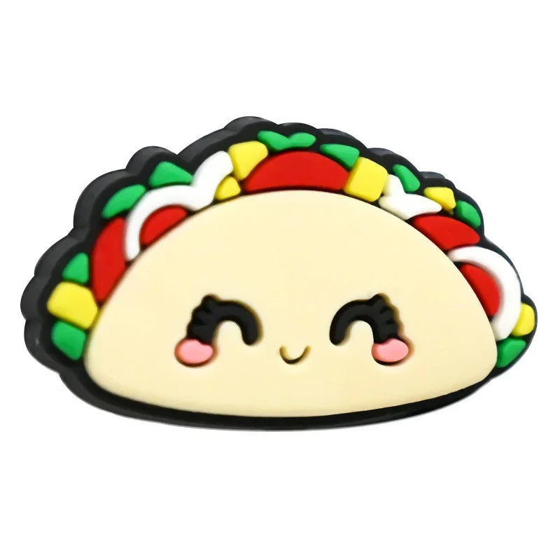 Cartoon Food Series Silicone Focal Beads