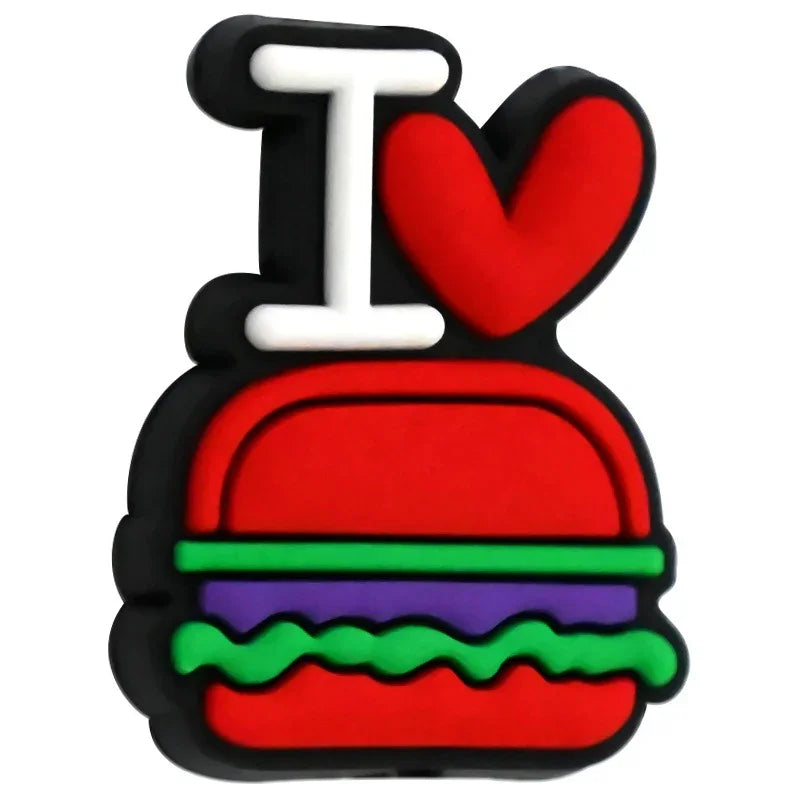 Cartoon Cute Food Series Silicone Focal Beads